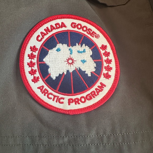 Men's Canada Goose Parker graphite Large - Picture 5 of 9